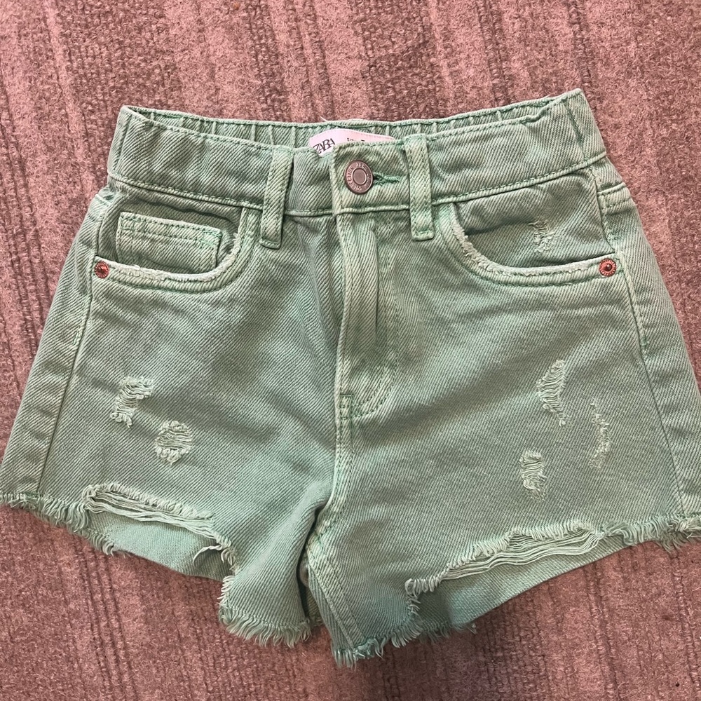 Zara shorts for girls size 6